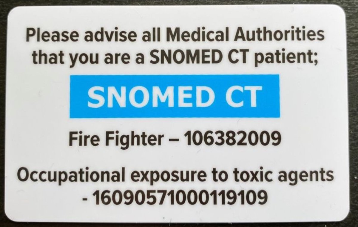 🚨 Join us at the Emergency Services Show – Stand 226 🚨
John &amp; Robbie will be discussing contaminants, responder cancer awareness, and the importance of SNOMED codes.  
We have around 200 SNOMED cards to give out, if you need some please grab them before they are gone!