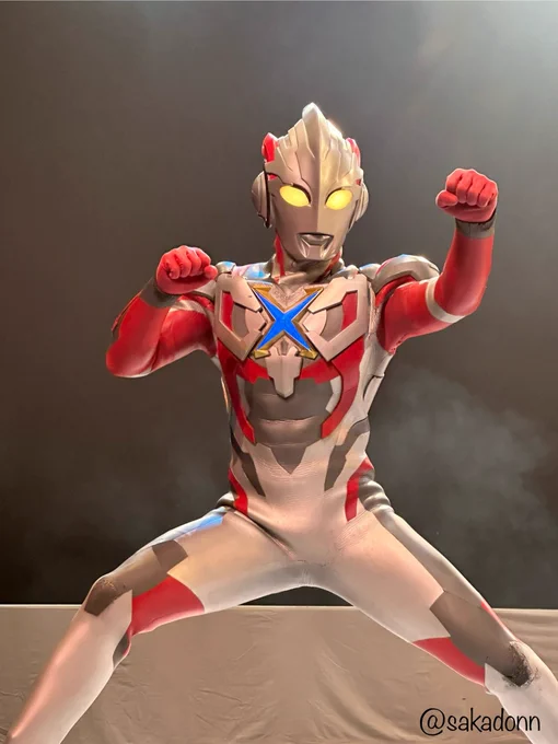 顔と愛想の良い宇宙人エックスさん #THELIVE #スターズ編 #太田市民会館 #ウルトラマンエックス