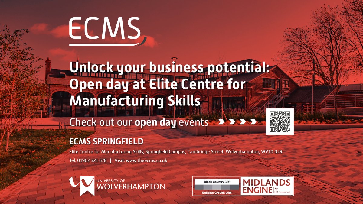 The Elite Centre for Manufacturing Skills (ECMS) tweet media