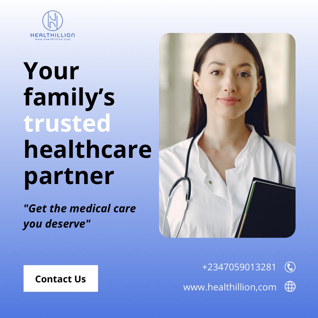 healthillion's tweet image. Your family’s health is our priority! 🌟 

At Healthillion, we’re dedicated to providing top-quality care, wherever you are. Trust us to deliver the medical support your loved ones deserve. 

Visit our website to learn more

#HealthillionCare #TrustedHealthcarePartner