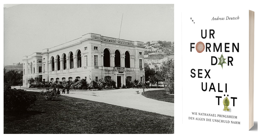 Freue mich sehr darauf, am 24. Sept. mein Pringsheim-Buch „Urformen der Sexualität: Wie Nathanael Pringsheim den Algen die Unschuld nahm“ in der ersten europäischen Meeresbiologiestation „Stazione Zoologica Anton Dohrn“  in Neapel vorzustellen.