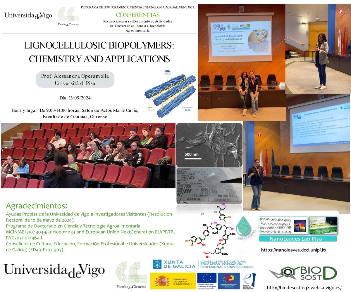 BioDeSost_UVigo's tweet photo. Excellent Mastarclass

@uvigo @cinbio_uvigo @CampusAugaUVigo @CampusOurense @fcourense https://t.co/C8z0VIuaPo