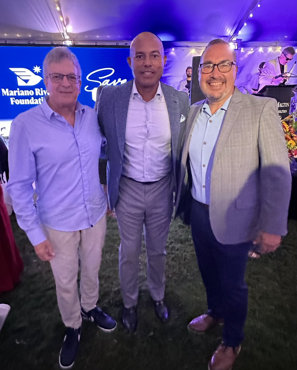 MintPros's tweet image. Great time with the GOAT, @MarianoRivera. It’s always a pleasure to support his Mariano Rivera Foundation along with John Rivera.
