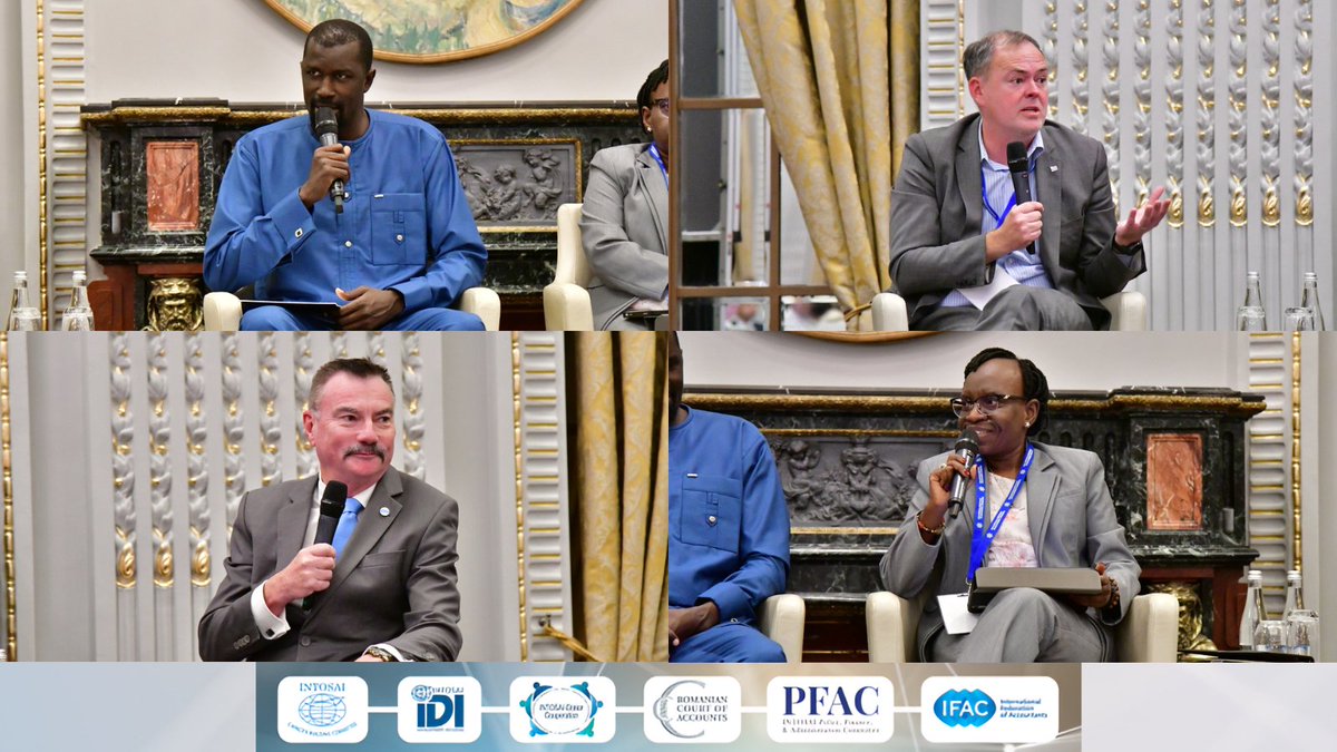 INTOSAI Journal (@intosaijournal) on Twitter photo The 2nd #INTOSAI Joint Seminar panel, moderated by Ms Meisie Nkau, <a href="/AFROSAIE/">Afrosai E</a> CEO, looked at the importance of partnering in #SAI #development. Mr. Ceesay, Auditor-General <a href="/NAOGambia/">National Audit Office, The Gambia</a> , shared key factors in The Gambia’s success, incl institutionalizing reforms & mgmt commitment. The 2nd #INTOSAI Joint Seminar panel, moderated by Ms Meisie Nkau, <a href="/AFROSAIE/">Afrosai E</a> CEO, looked at the importance of partnering in #SAI #development. Mr. Ceesay, Auditor-General <a href="/NAOGambia/">National Audit Office, The Gambia</a> , shared key factors in The Gambia’s success, incl institutionalizing reforms & mgmt commitment.