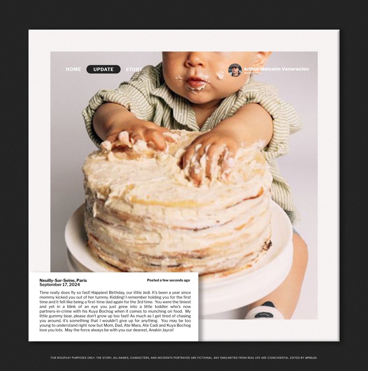 ㅤ

2024年 9月 17号. — Happy Anakin Day!

ㅤㅤ