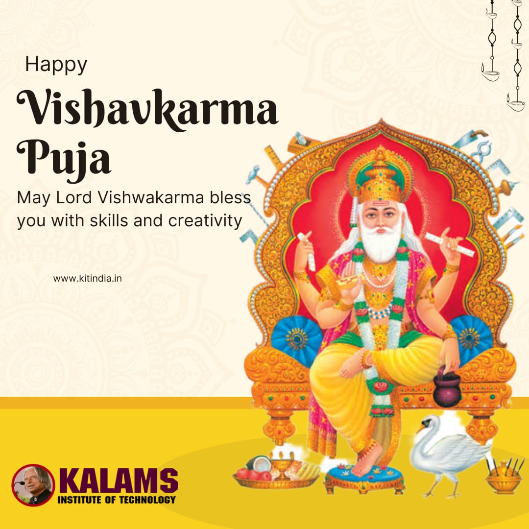 kitindia's tweet photo. Happy Vishwakarma Puja
#vishwakarmaday #VishwakarmaPuja #kitindia #KalamsInstitute https://t.co/1D45ssRnff