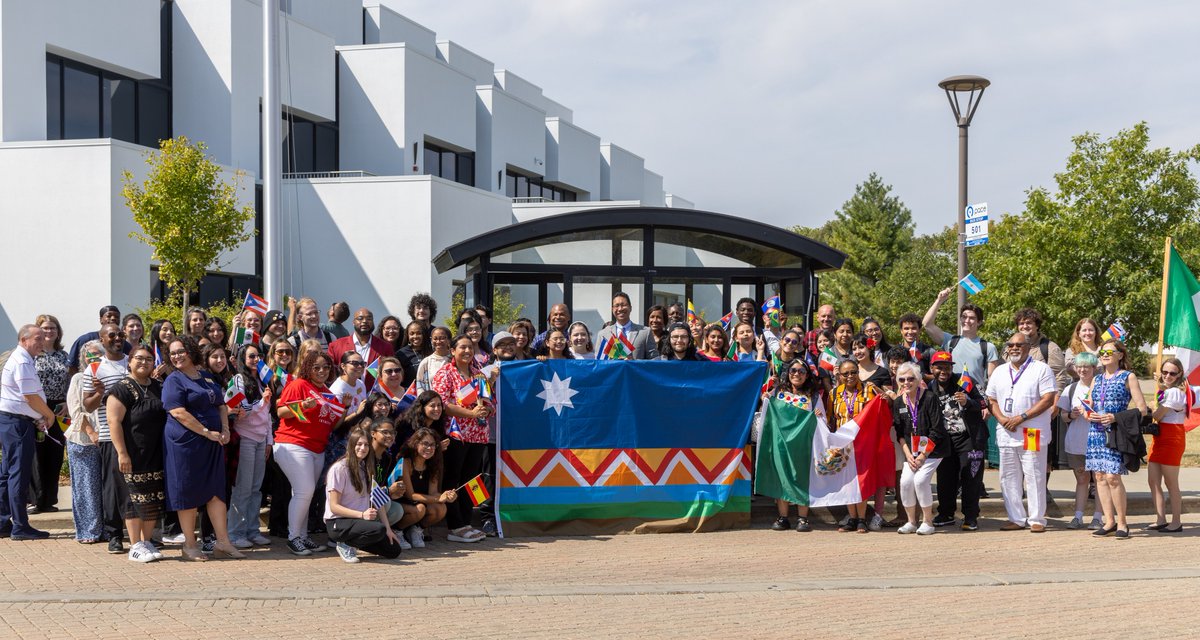 JolietJrCollege's tweet photo. Happy #LatinxHeritageMonth! We're excited to have kicked off the month-long celebration with a flag raising.

The flag represents perseverance, sacrifice, family, courage, prosperity and justice.

@JJCCMAS

#JJCisCollege #HispanicHeritageMonth #4EveryStudent4EveryCommunity https://t.co/sZqoLVYlz4