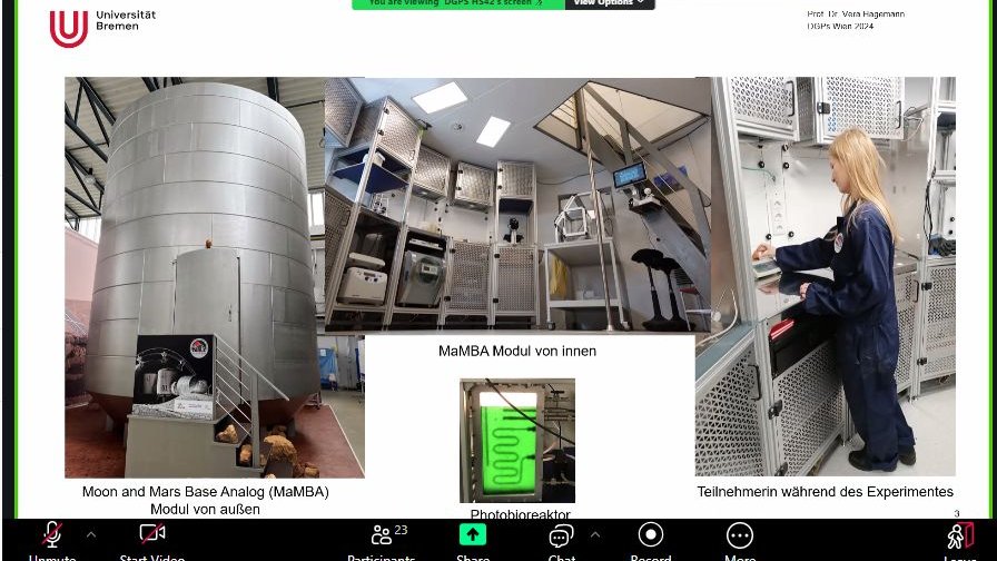 SonjaUtz's tweet photo. What I like about the #DGPS2024 is exposure to other subfields. Work in organizational psychology uses real / much more realistic tasks for #human-AI teaming compared to the vignettes in #mediapsych & communication science - look at this moon base! https://t.co/mjchhZRxik