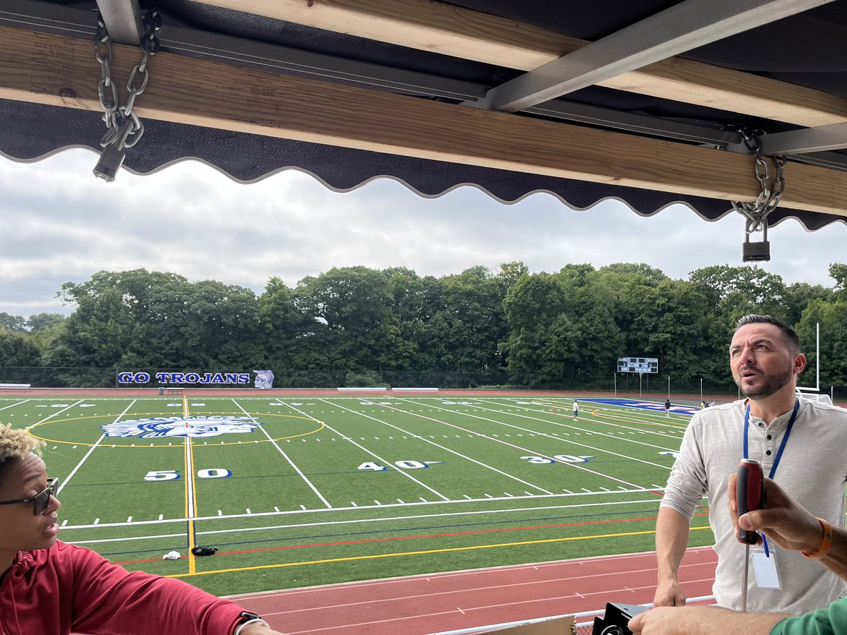 BlindBrookTech's tweet image. Friends of Blind Brook @Hudl project coming along!