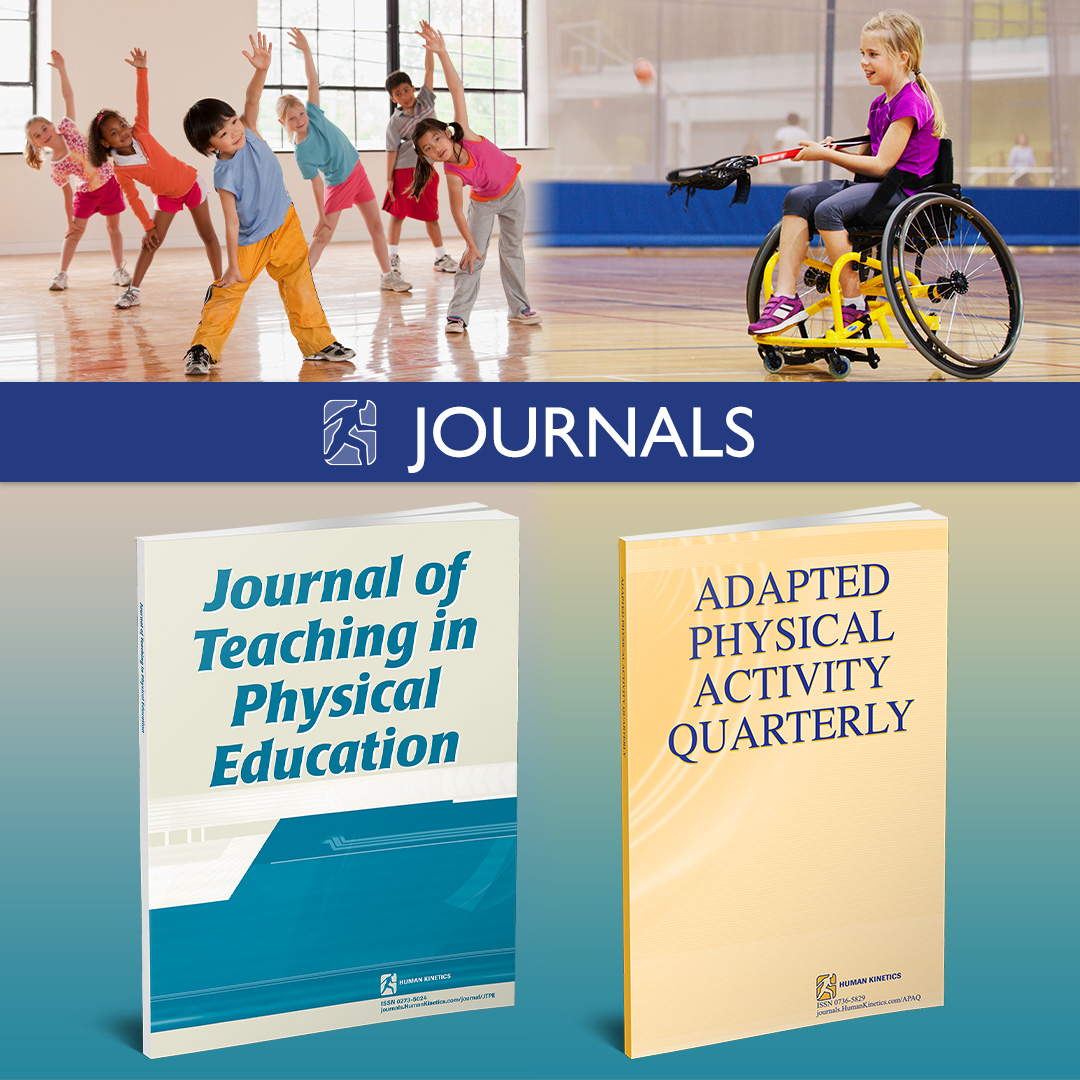 Check out our journals: Journal of Teaching in Physical Education, Adapted Physical Activity Quarterly, and more! 👉 ecs.page.link/cwXSL #physicaleducation #adaptedPE