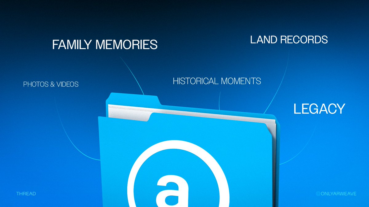 Storing data on Arweave is like providing the world with a permanently accessible library, rather than a rented space that ultimately disappears.

Permanent data is a special type of product, ideally suited for information with high-value density.