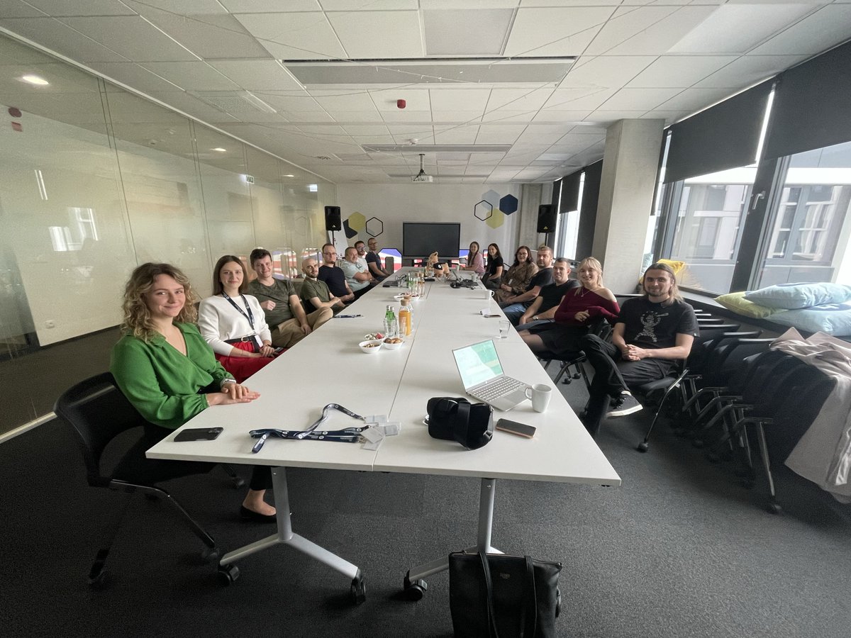 GodelTech's tweet image. All fun and games when Citation visit the Wroclaw office! The guys had a busy few days sprint planning, whiteboarding, axe throwing and dinner. #PeopleBehindTech