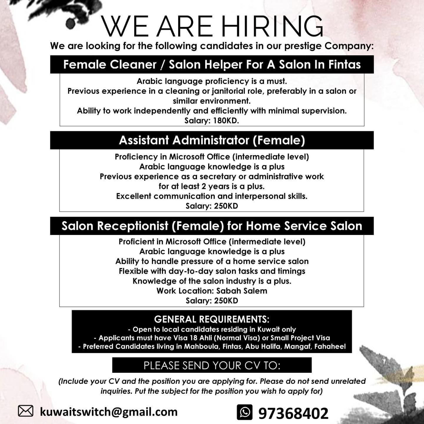 Kuwait Jobs in IT | iiQ8 Vacancies IT Manager - Support & Operations and IT Lead