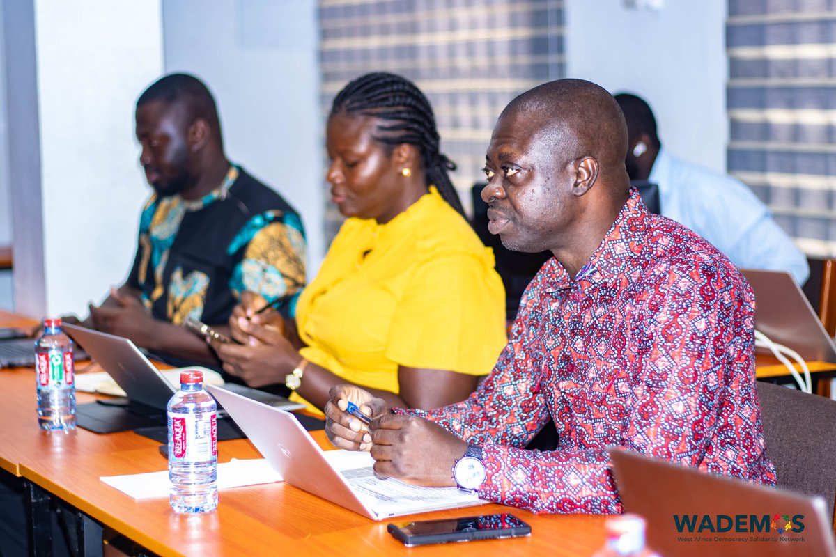 GenCEDgh's tweet photo. On #InternationalDayOfDemocracy, #GenCED, in partnership with #WADEMOS unveil its research report on the state of HRDs in West Africa. The study sheds light on their challenges and triumphs. Special appreciation to #AfricanDefenders for their immersed support. https://t.co/CWqetK777j