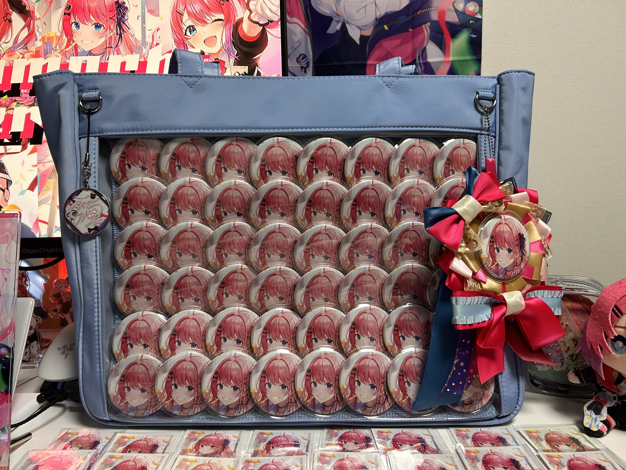 倉持めると 缶バッチ まとめ売り NIJISANJI OS Style】ビッグ缶バッジ｜に