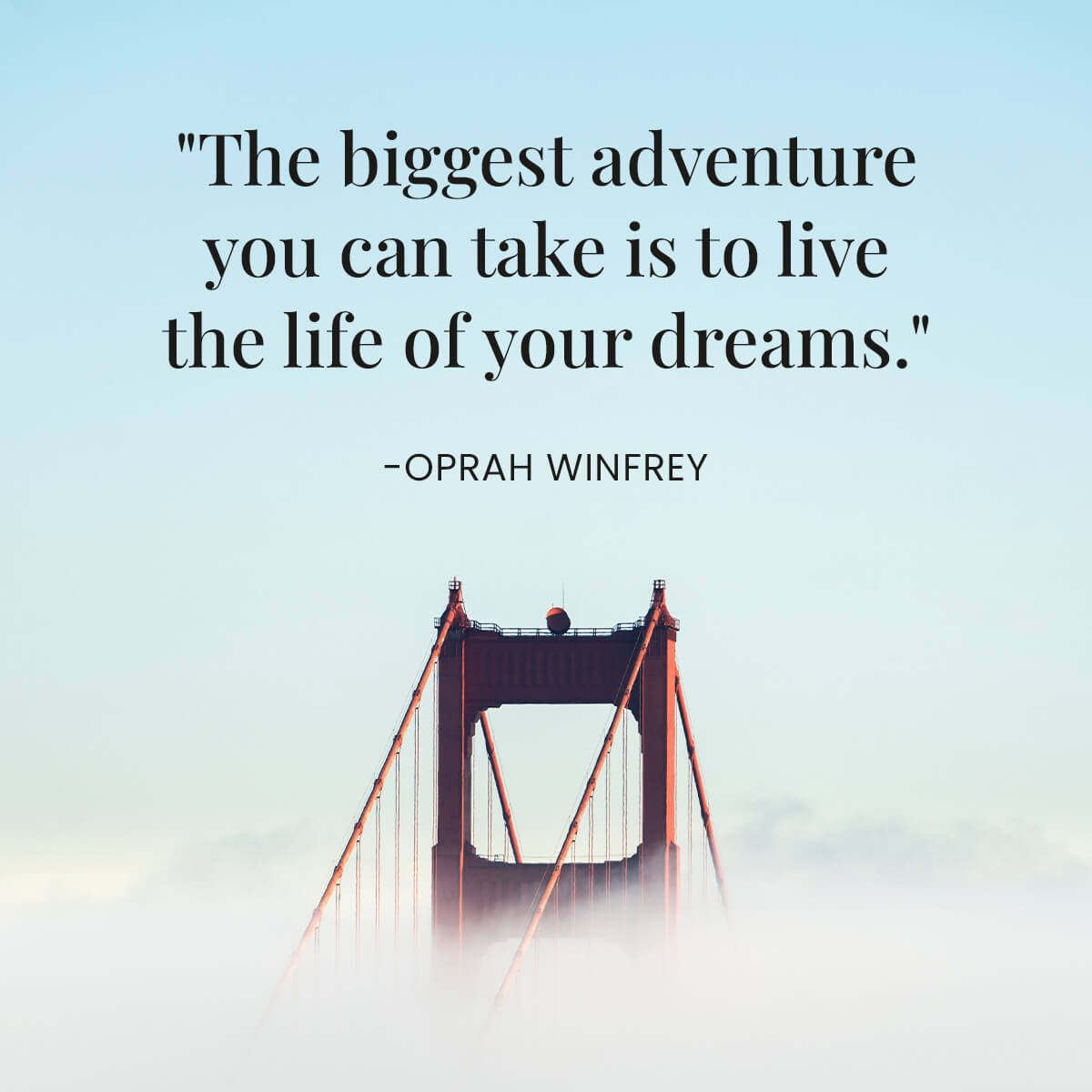 Living a life true to one's aspirations is the most exciting and fulfilling path one can take.

#inspirationalquotes #quoteoftheday