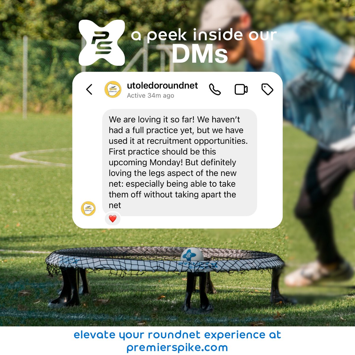 premier_spike's tweet image. Make sure your roundnet club is equipt with the best equipment! 🗣️
#premierspike #roundnet #roundnetcommunity #productreview #backtoschool