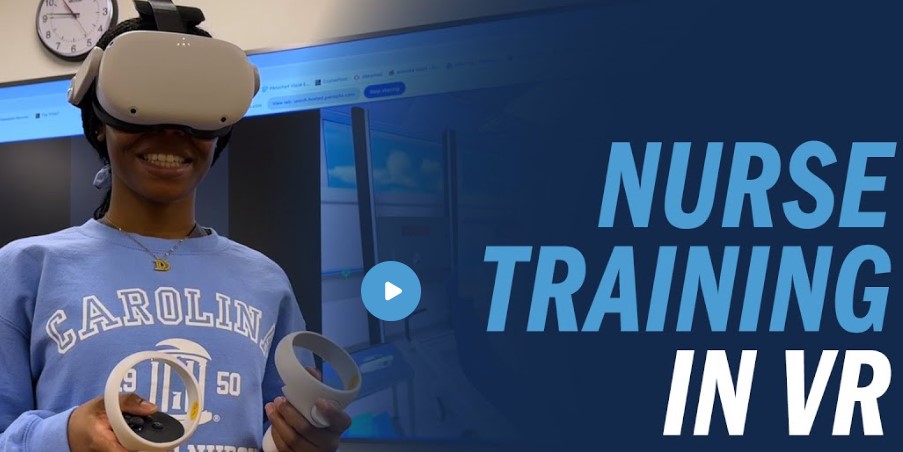 Interesting article on how <a href="/UNC/">The University of North Carolina at Chapel Hill</a> is integrating #VR into their nursing programs #edtech unc.live/3Xm3bVi