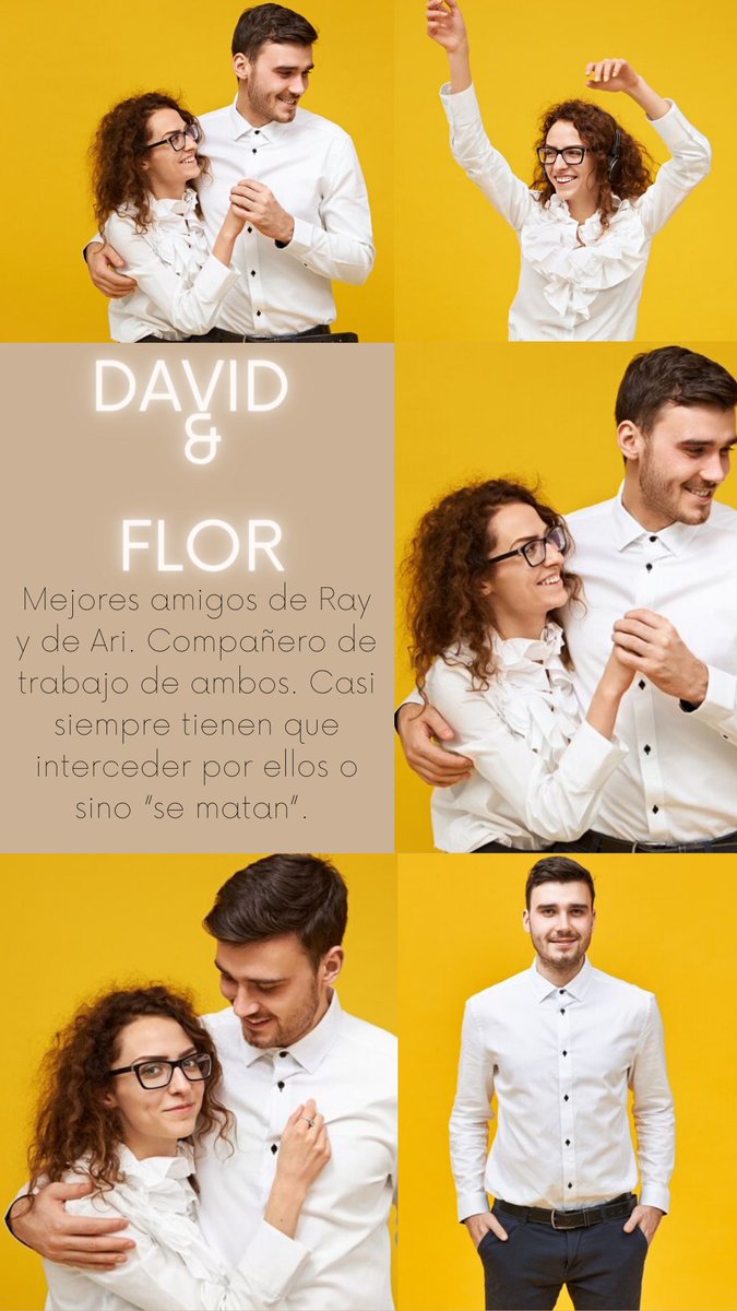 Dana_Maat's tweet image. David &amp;amp; Flor; Amigos desde siempre de Ray y también de Ari en la empresa. Casi siempre tienen que interceder por ellos o sino se matan. Son una pareja adorable. 🙂
#personality  #amazonprimeday2024  #romancebooks #autopublicados #amazon #KindleUnlimited 
amzn.eu/d/cIJmBjX