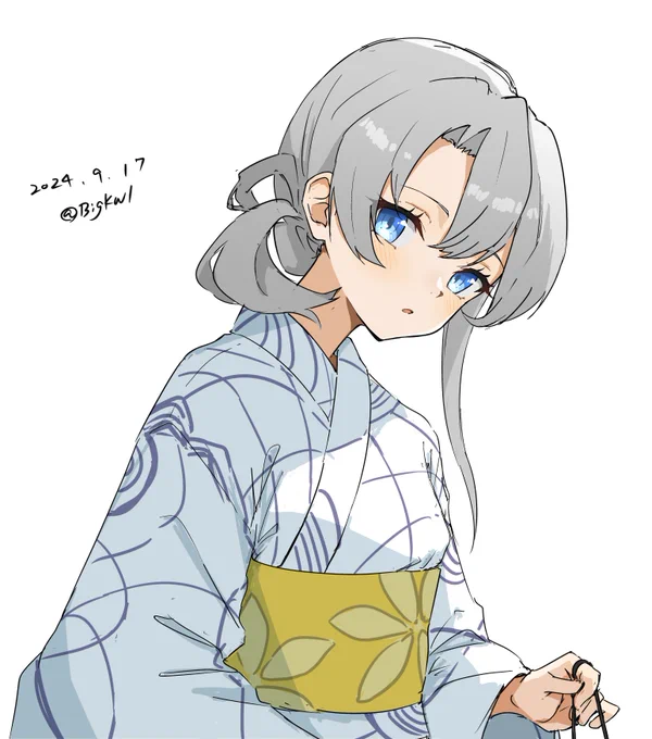 野分#艦これ版深夜の真剣お絵描き60分一本勝負 #艦これ版真剣お絵描き60分一本勝負_20240917 