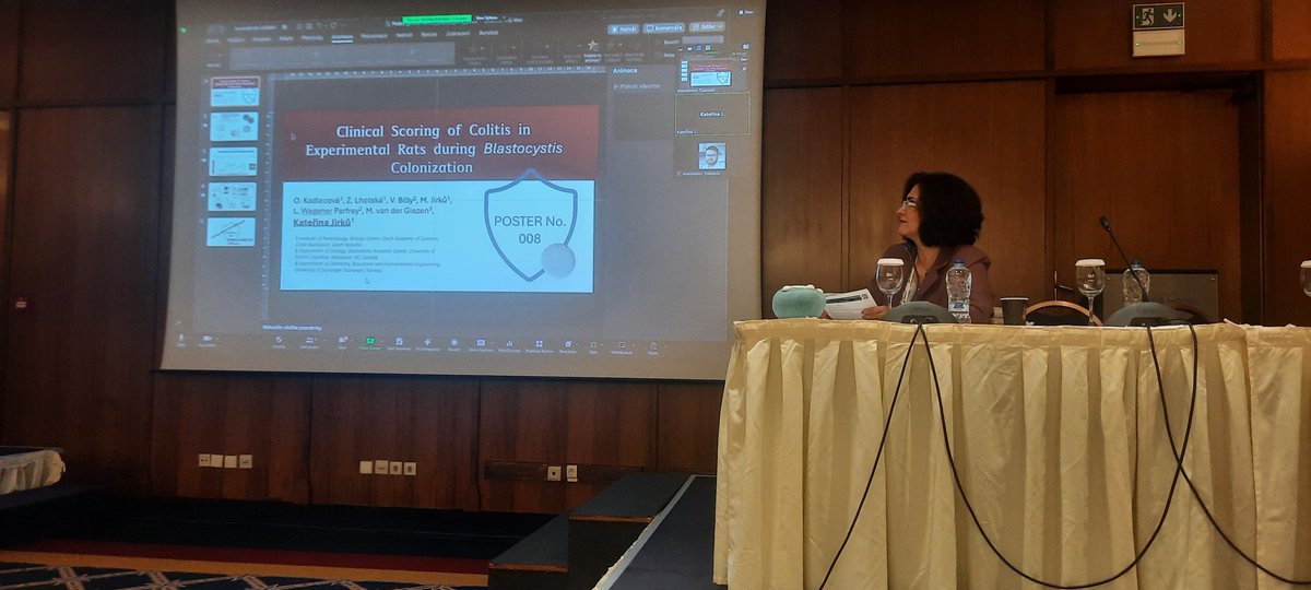 eleni gentekaki (@ciliategal) on Twitter photo Katarina Jirku on #blastocystis experimental infections of rats #gut #protist #parasite? <a href="/BlastocystisC/">BlastocystisCOST</a> <a href="/Blastocystis/">International Blastocystis Network (IBN)</a> #Blastocystis24 Katarina Jirku on #blastocystis experimental infections of rats #gut #protist #parasite? <a href="/BlastocystisC/">BlastocystisCOST</a> <a href="/Blastocystis/">International Blastocystis Network (IBN)</a> #Blastocystis24
