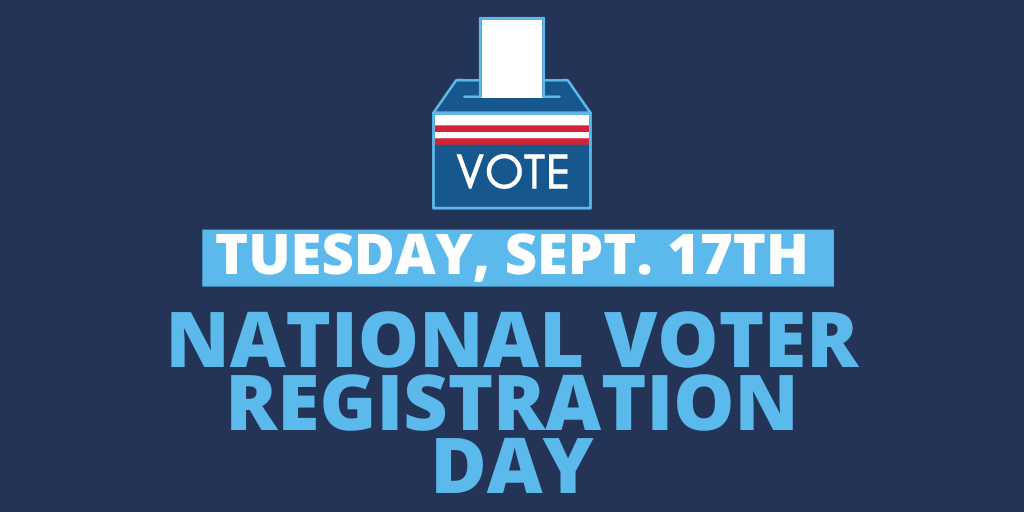 NHVotingRights's tweet image. 📢 Today is National Voter Registration Day! 📢
Make sure you're ready to vote by checking you registration 🗳️Voters in NH can register at their clerks office or at the polls on election day. Your vote matters, and your voice deserves to be heard! #NationalVoterRegistrationDay