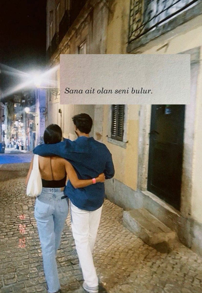 sana ait olan, seni bulur.