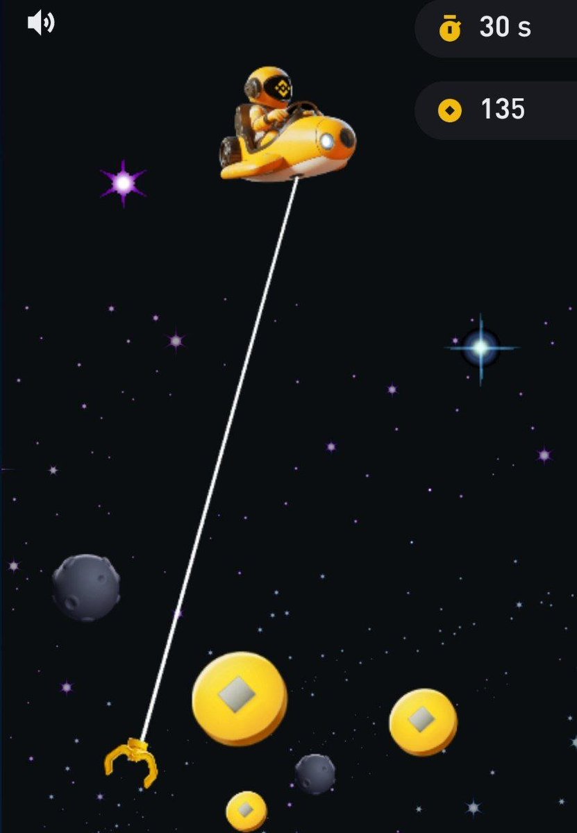 Official Telegram mini app "Tap to earn" from Binance. Join with me now to earn some $Moonbix. 
Each 10 minutes, you will have 1 new ticket to play (to earn more)
t.me/Binance_Moonbi…