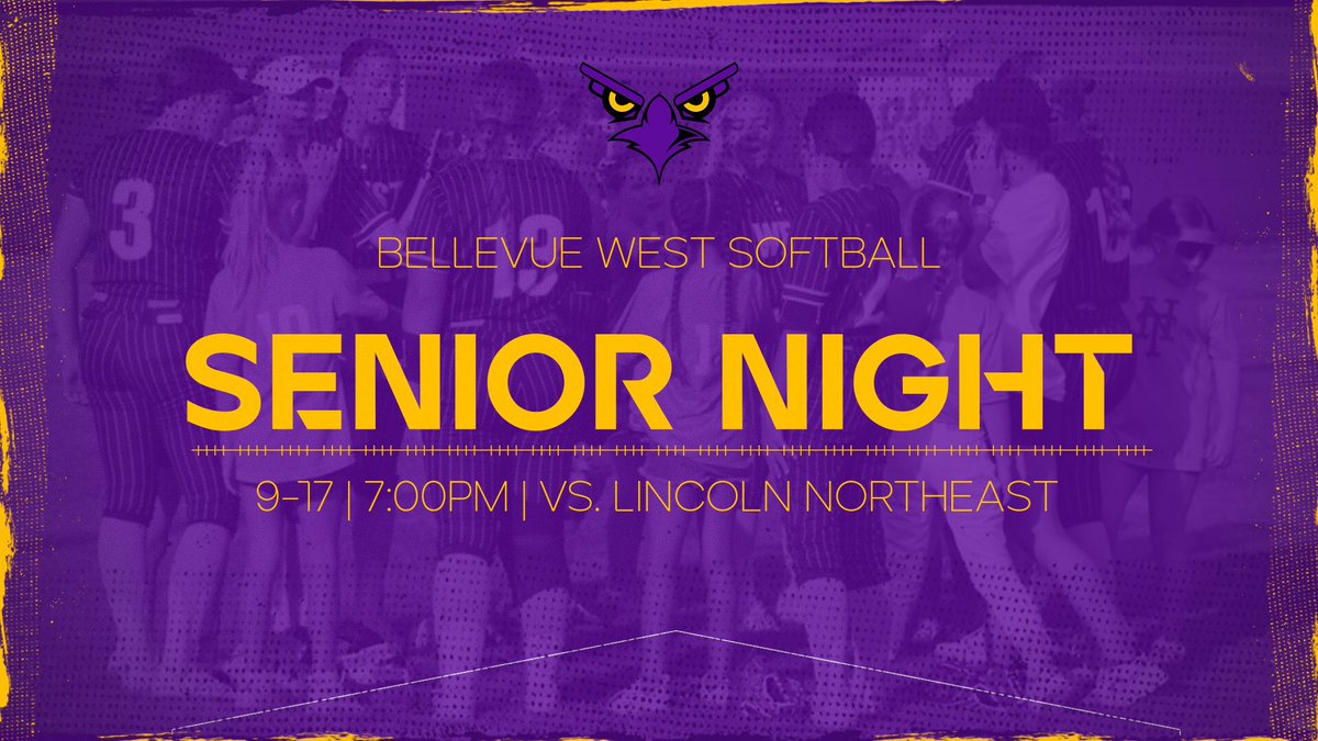 SENIOR NIGHT

🆚 Lincoln Northeast
⏰ JV at 4:30pm and Varsity at 6:00pm
📍 Lied Center
🥎 Game Changer: web.gc.com/teams/Fz8IIKUd…