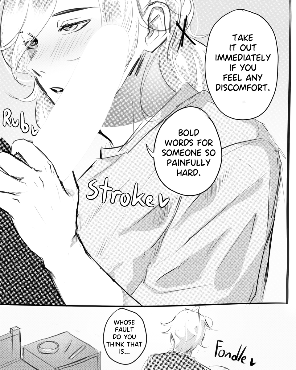 _lemonScentedd's tweet image. #haikaveh First time BJ 🔰
1/5 (full comic in replies)