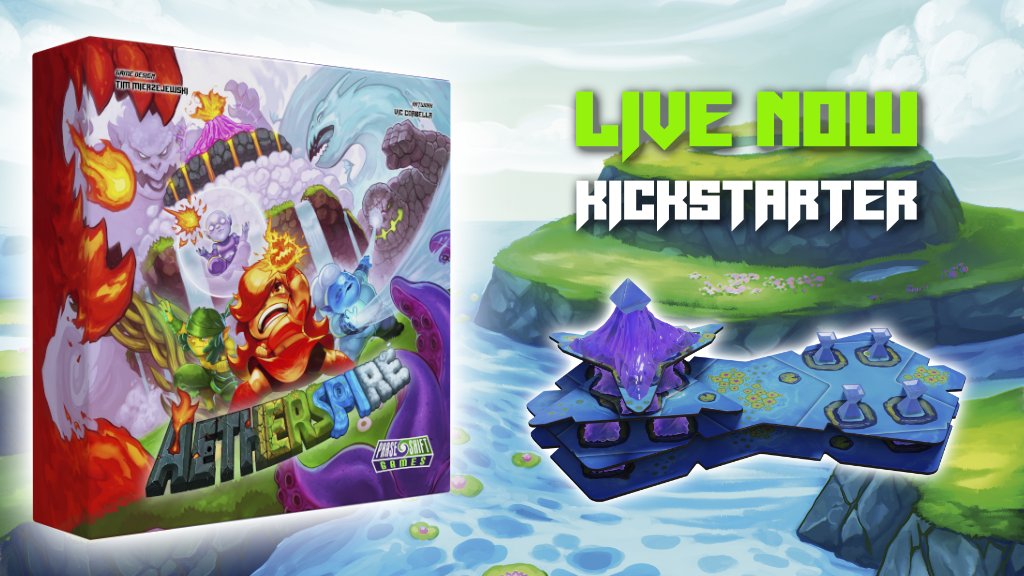 PhaseShiftGames's tweet image. Aetherspire is live on Kickstarter!

"This is way next level! I really really enjoy this game." --Rahdo Runs Through

kickstarter.com/projects/phase…