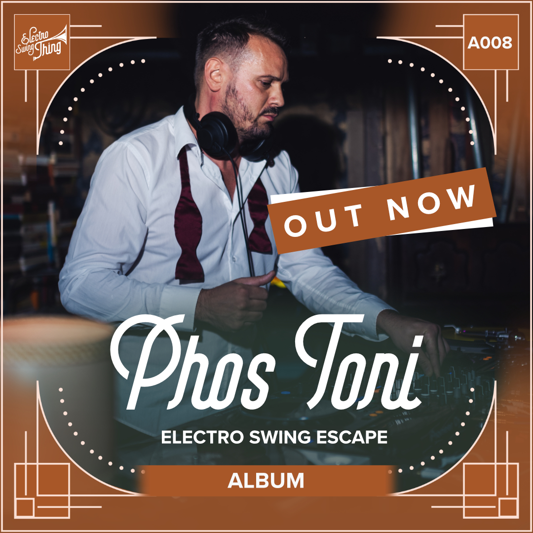 #OutNow: Phos Toni - Electro Swing Escape (Album) 💿🎺⚡

👉 Stream &amp; Download Here: estlink.de/esta008

🔥 Blog Post Here: electroswingthing.com/estalbum-008

#ElectroSwing #Roaring20s #PhosToni #ElectroSwingEscape #WolfgangLohr #Remix #NeoSwing #Vintage #SwingHouse #Album