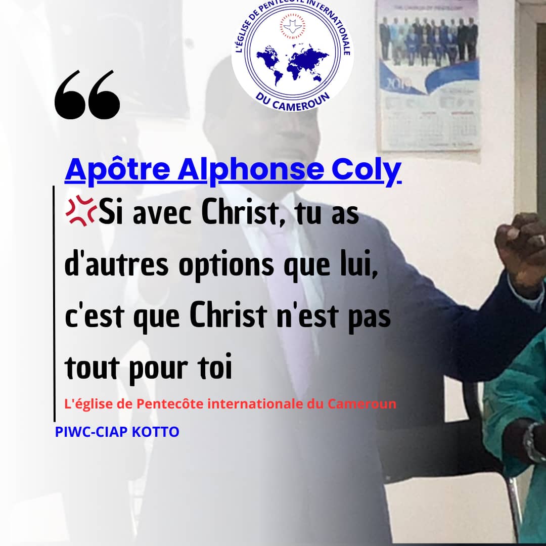 CiapKotto's tweet photo. Quelques paroles inspirées de l'apôtre Coly Alphonse, issues de son enseignement du dimanche 15/09/24

#PossessingtheNations #APeopleUnleashed #MaximumImpact #PIWC #Douala https://t.co/vTWgoL1aku