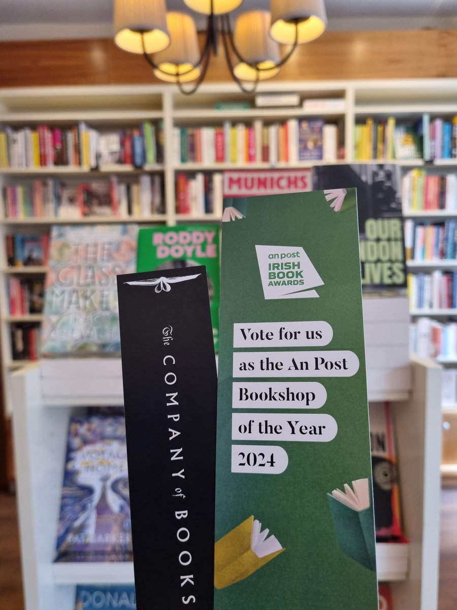 It's that time of the year again! Voting is now open for the An Post Bookshop of the Year. We'd be honoured to receive your vote 👉 anpost.com/bookshopofthey… Many thanks 💕📚