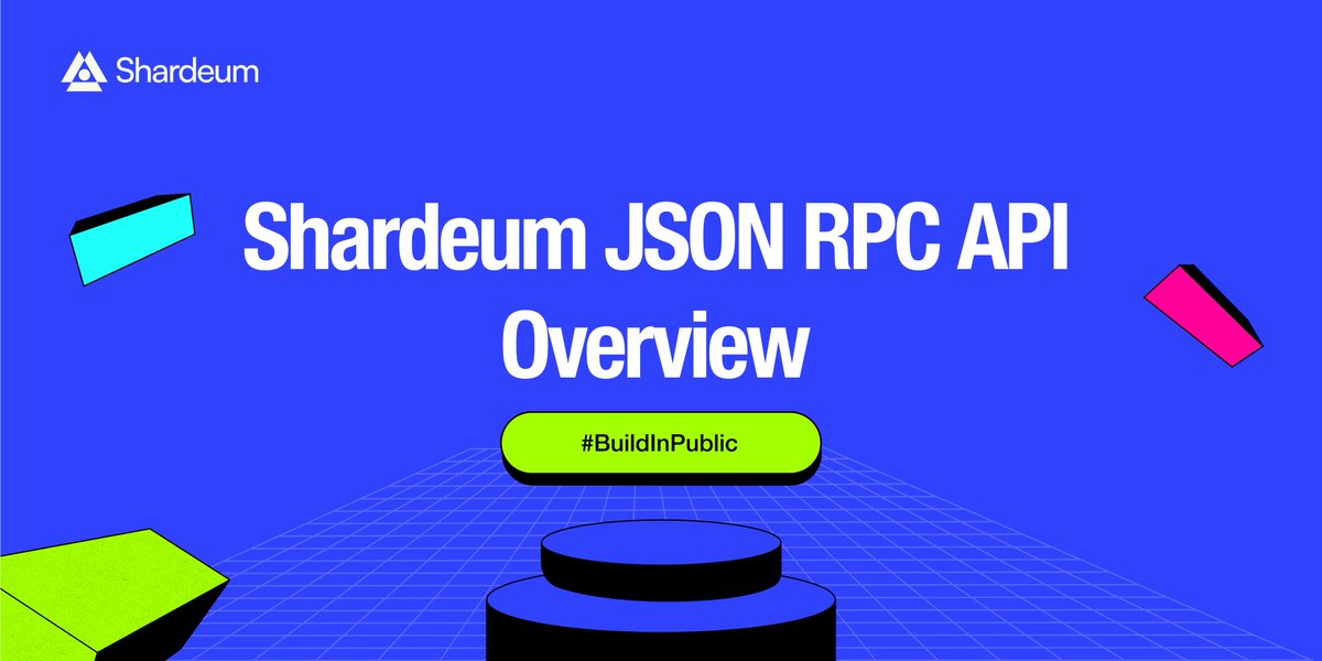 #BuildInPublic New Episode 🎬

Explore Shardeum JSON RPC APIs &amp; discover how to use them for EVM compatibility &amp; seamless integration.

Watch here: youtu.be/chToDB8uImI