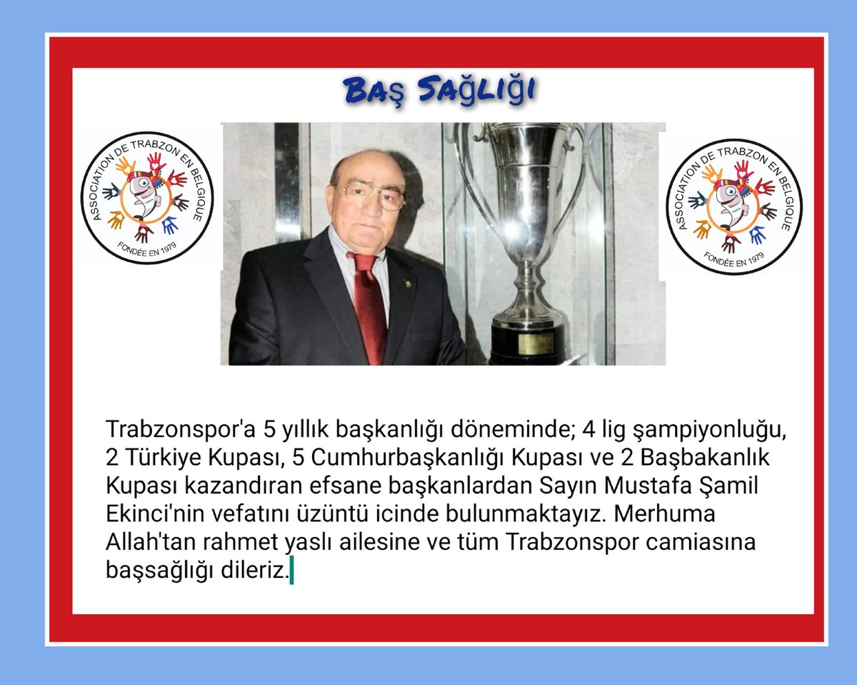 Belçika Trabzon Der. (@belcikatrabzon) on Twitter photo 