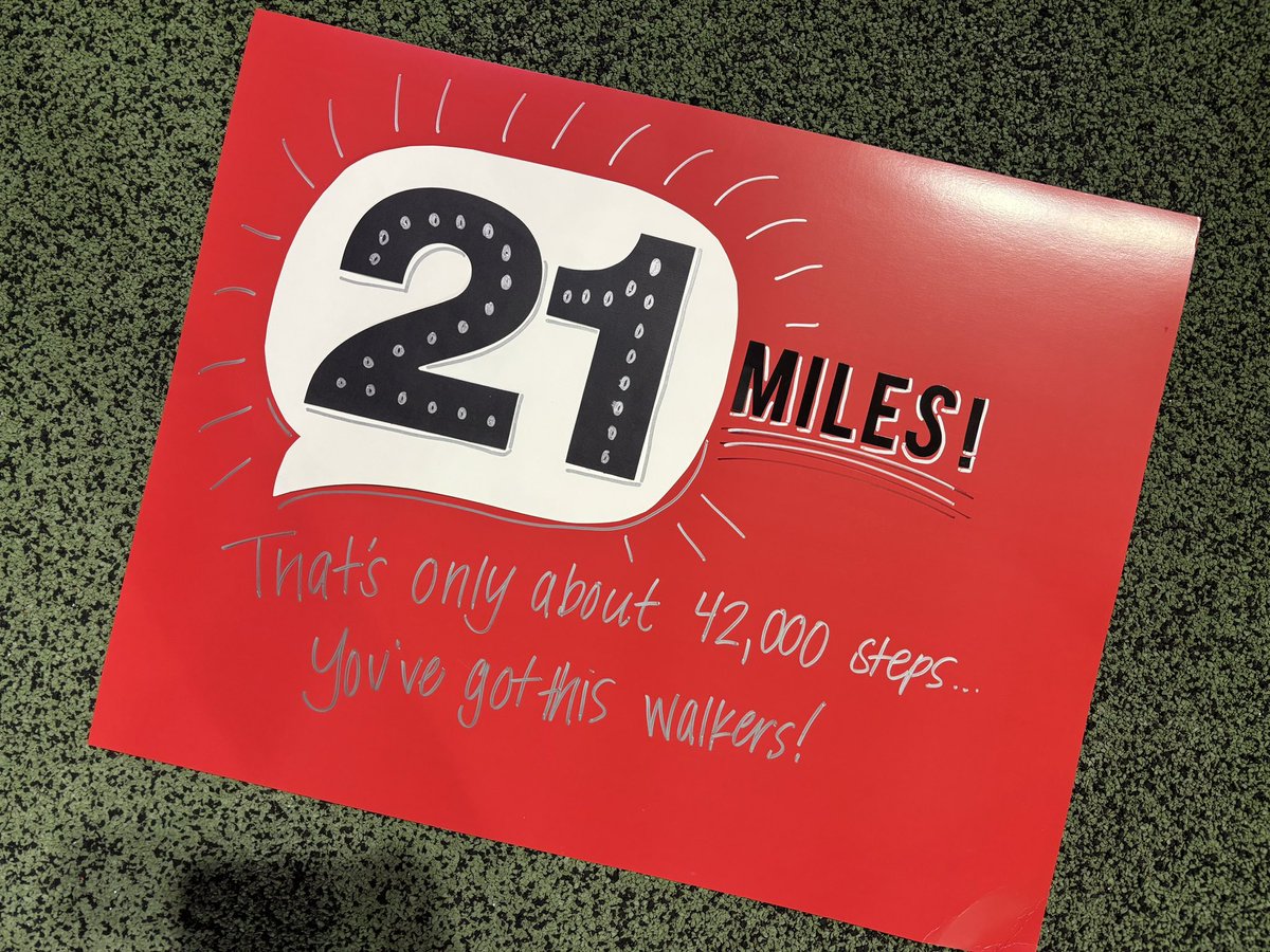 NuxhallMiracle's tweet photo. Marketing mandate: all future Miracle Walk signs are hereby required to include Forrest Gump. #walkforrestwalk
Kudos to Jen Judd, wife of Miracle Walker Eric Judd, for creating this amazing signs! https://t.co/vsyELLpJ5o