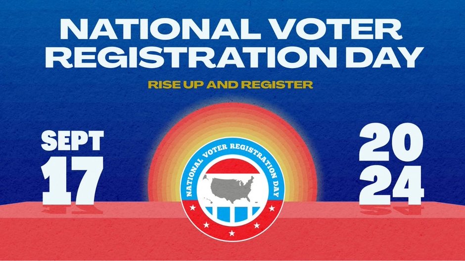 It’s National Voter Registration Day! To register, pre-register (for 16 and 17 year-olds), or check your registration status in Minnesota, go to mnvotes.gov. 🗳️