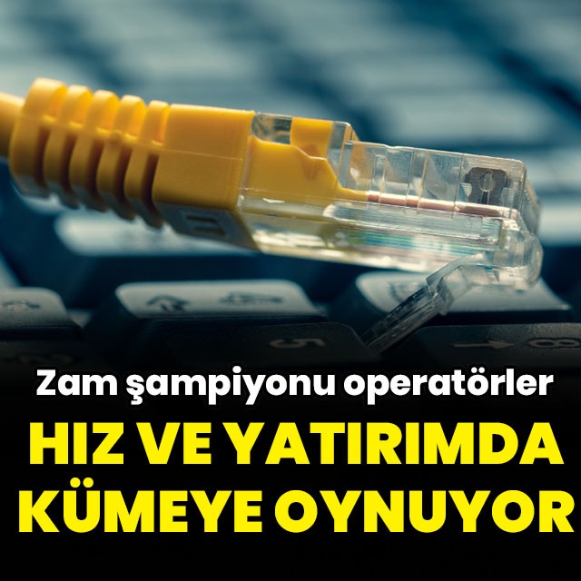 🤳🏼Operatörler zamda şampiyonluğa hızda ve yatırımda kümeye oynuyorlar

📈Zam konusunda son derece atak davranan operatörler konu bağlantı hızına gelince dünya ortalamasının altında bir hizmet sunuyor

🛜Özellikle internet hızı Türkiye'de dünya ortalamasının yarısını bile