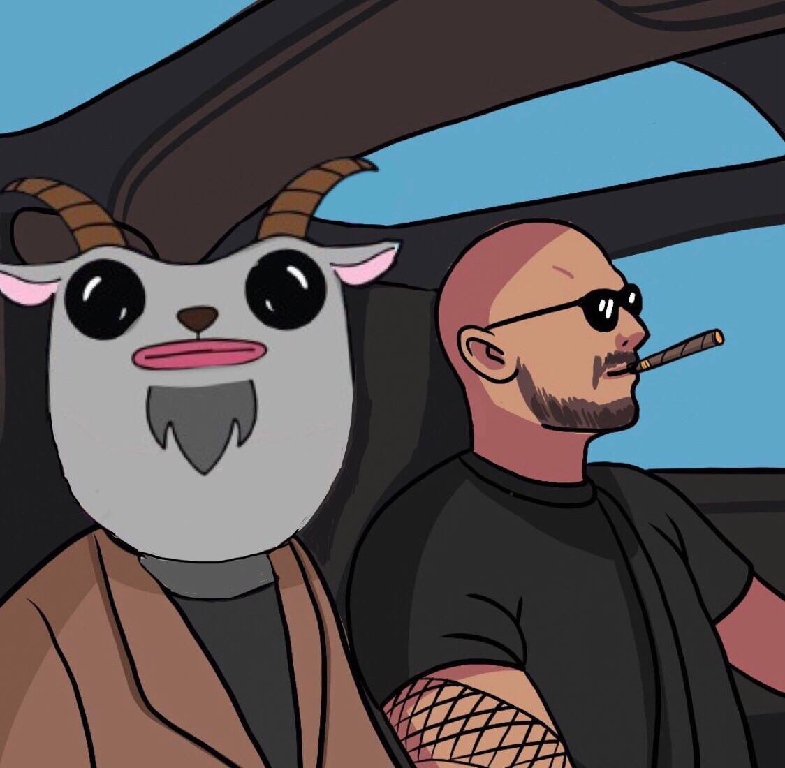 The $GWOAT is sat with the GOAT <a href="/Cobratate/">Andrew Tate</a>!

Where do you think we are heading?

Currently sitting on Pump fun. Next stop KOTH. Then once we pay for DEX update we will be moving towards Raydium 🔜

Time to lock in - pump.fun/7pca2S7fk3o53P…