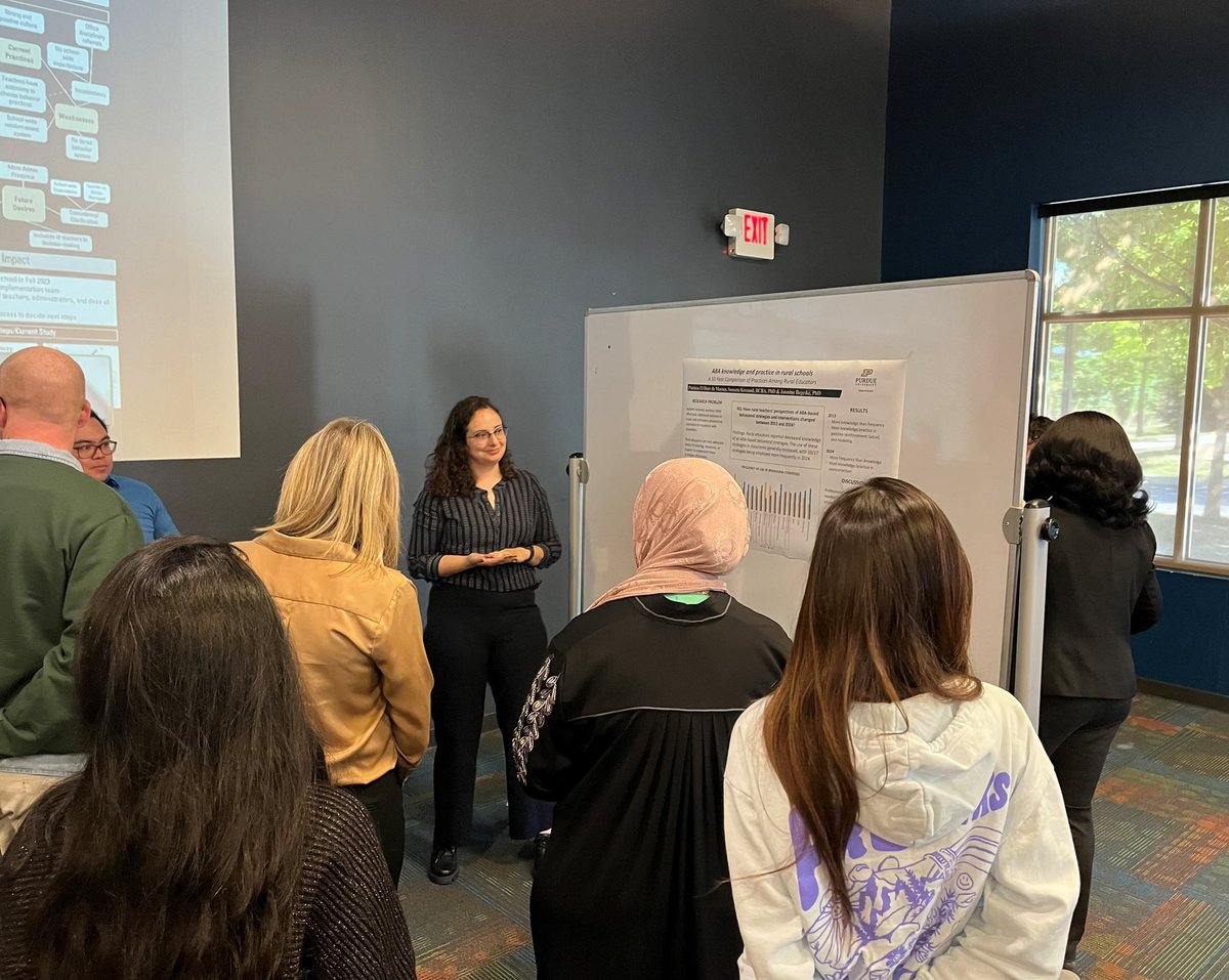 PurdueSPED's tweet image. Welcome, new and returning @LifeAtPurdue @PurdueEDU Special Education PhD students!! Pictured, is our Fall 2024 Doctoral Retreat. Excited for the year to come! #MySmallSteps #MyGiantLeaps #purdueuniversity #purdue #boilerup #boilermakers #thenextgiantleap #picturepurdue