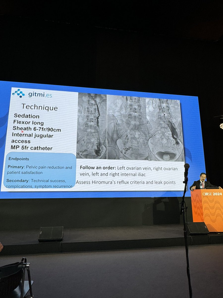 Excellent level of cases, publications and especially with good friends #Cirse2024. 
 <a href="/cirsesociety/">CIRSE</a>