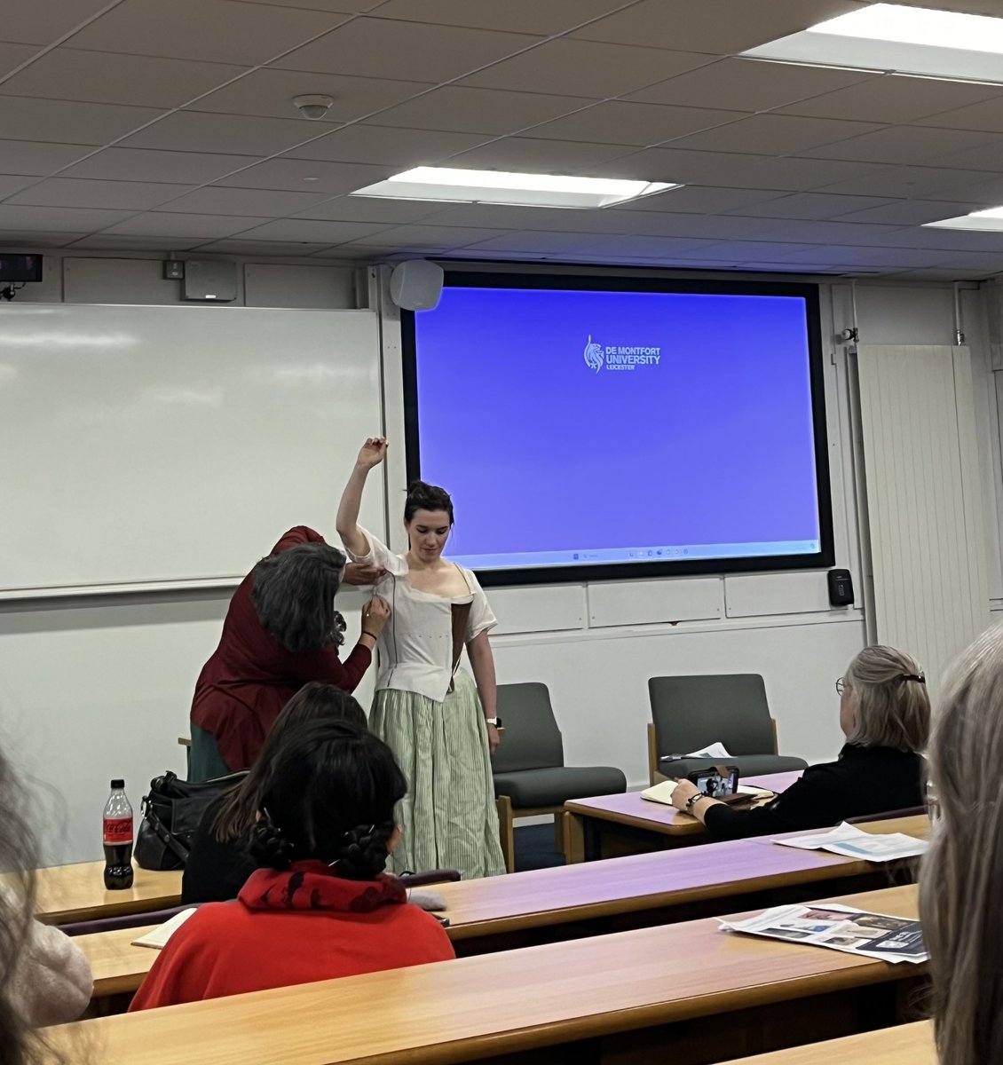 I had the honour of presenting my undergraduate dissertation at the Making Historical Dress Festival at the weekend! Thank you for organising such an amazing &amp; interesting event <a href="/Serena_Dyer/">Dr Serena Dyer</a> <a href="/SarahABendall/">Sarah Bendall</a> <a href="/MakingHistDress/">Making Historical Dress Network</a>