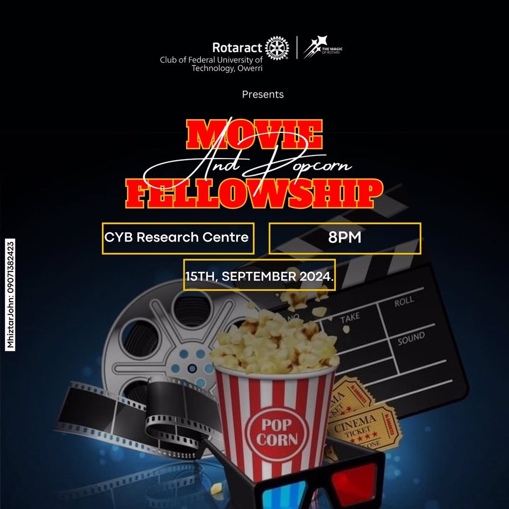 RotaFuto01's tweet photo. Laughter, tears, and popcorn galore!
Movie and popcorn fellowship was epic!❤️🍿🎥
@rotaryinternational @district9142rotaract
#rotaryinternational #rotary #rotaract #rotaractclub #rotaractors #rotaryinaction #rotaractpower
God bless RotaFuto... ROTA CAPACITY 🔥🔥🔥 https://t.co/Wzr6rqoAUB