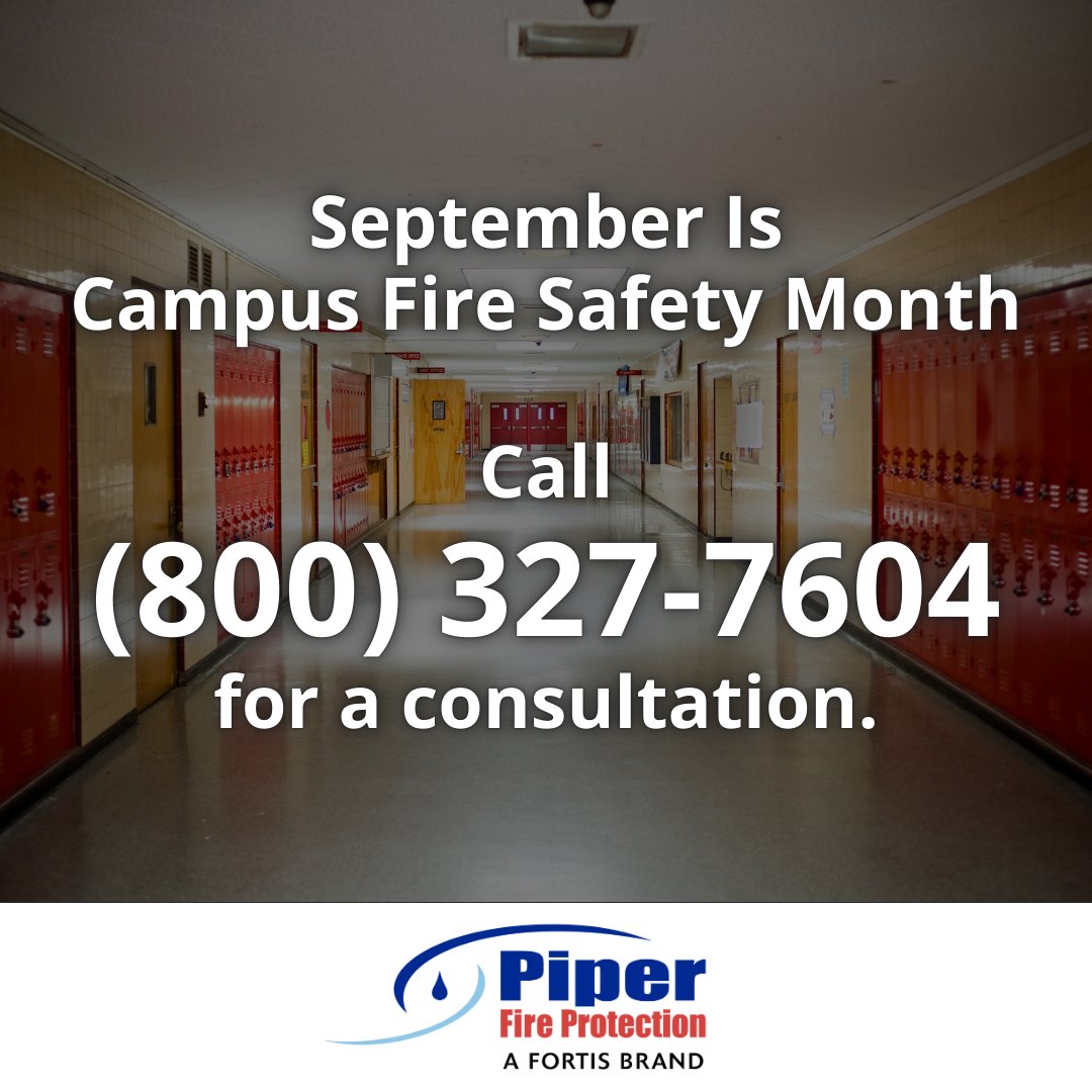 PiperFire's tweet image. Especially in educational environments, fire and life safety means everything. 

If you’re looking to ensure the safety of your students, please don’t hesitate to call us! 

(800) 327-7604

#Sarasota #Clearwater #FloridaEducation #CampusFireSafetyMonth
