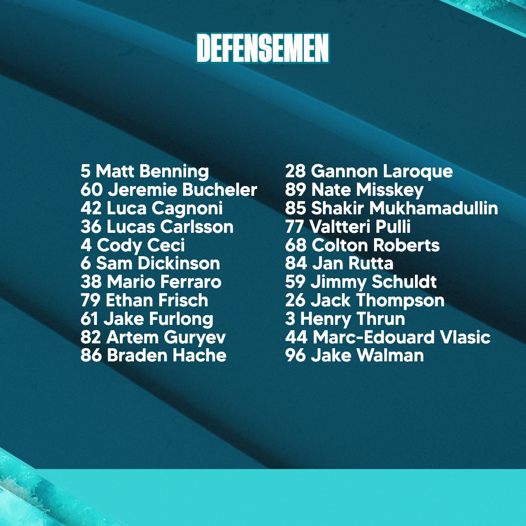 SanJoseSharks's tweet photo. Camp szn is here! 🏕️