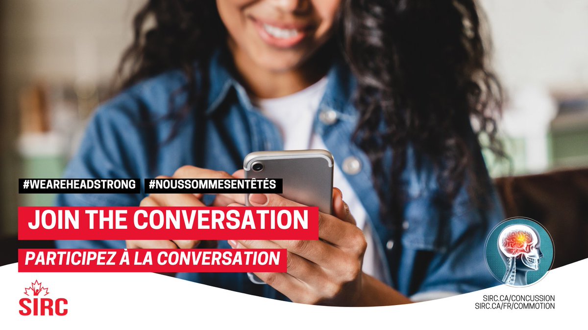 🧠 Will you be joining us in the conversation next week? Be sure to use the hashtag #WeAreHeadstrong to raise awareness about concussions in sport from Sept 22-28! Learn more now ➡️ bit.ly/4didqQM