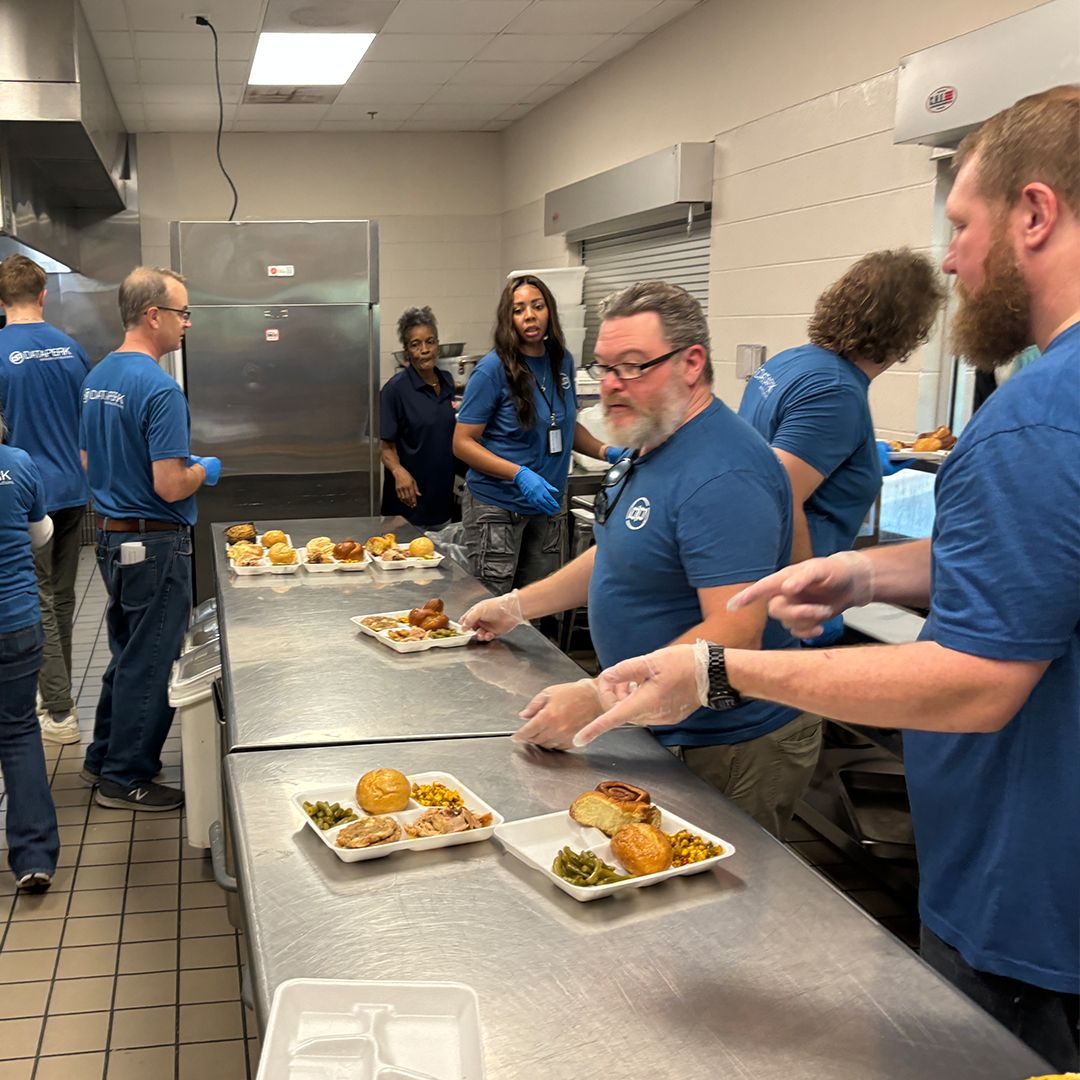 DataPerk's tweet image. For our second #PerksforaPurpose #volunteer day we helped serve food at firehouse ministries Check out a few snapshots from the day!