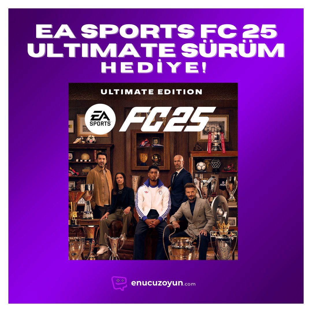 1 KİŞİYE EA SPORTS FC 25 OYUNUNUN ULTIMATE SÜRÜMÜNÜ HEDİYE EDİYORUZ 🎁

🔸 <a href="/enucuzoyun/">Enucuzoyun.com</a>’u takip et 📲
🔸 Bu Tweet’i RT’le, FC 25 kazanma şansını yakala ⚽

Kazanan 20 Eylül saat 19.00’da açıklanacak ⏳