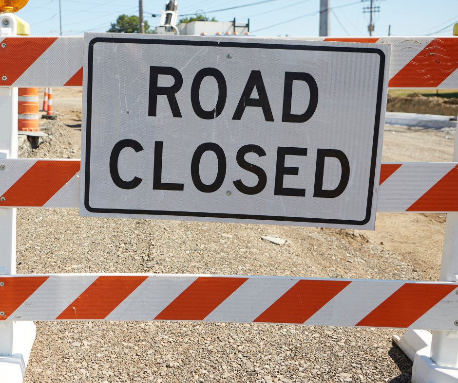 The city will close Old Smyrna Road at 8:30 a.m. on Wednesday, Sept. 18, for the removal of a large tree. Work is expected to be completed, and the road reopened, by 2:30 p.m.